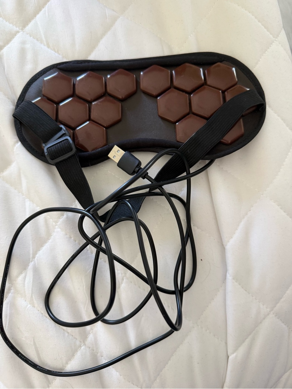 Magnetic Sleeping Eye Mask, Soft Adjustable Jade Stones